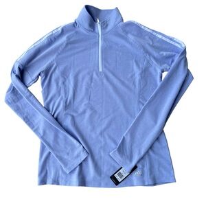 Adidas Women’s French Terry 1/4 Zip NWT Large